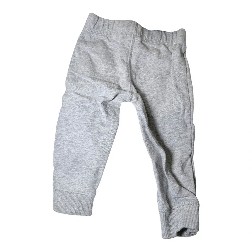 Carter's Baby Boy 9M Vest Pants‎ Jeans 6pc Lot Gray Black Blue Fox Glasses Print